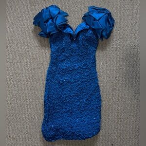 Elegant Blue Dress